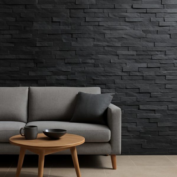 parement-en-plaquette-ardoise-noire-resine